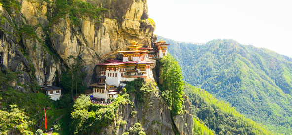 Tigers Nest in Paro Taktsang, Bhutan Picture