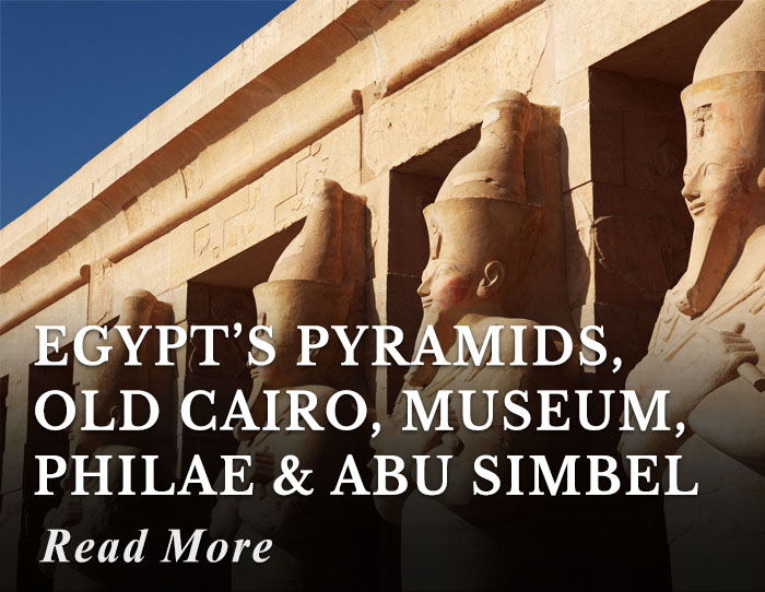 Egypt’s Pyramids, new GEM Museum, Philae and Abu Simbel Tour